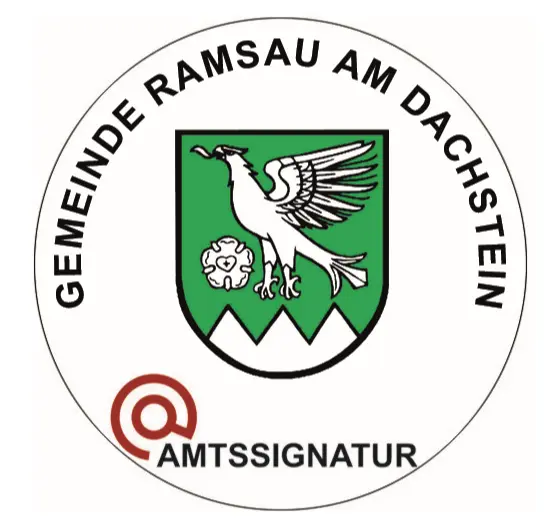 Amtssitgnatur Ramsau am Dachstein